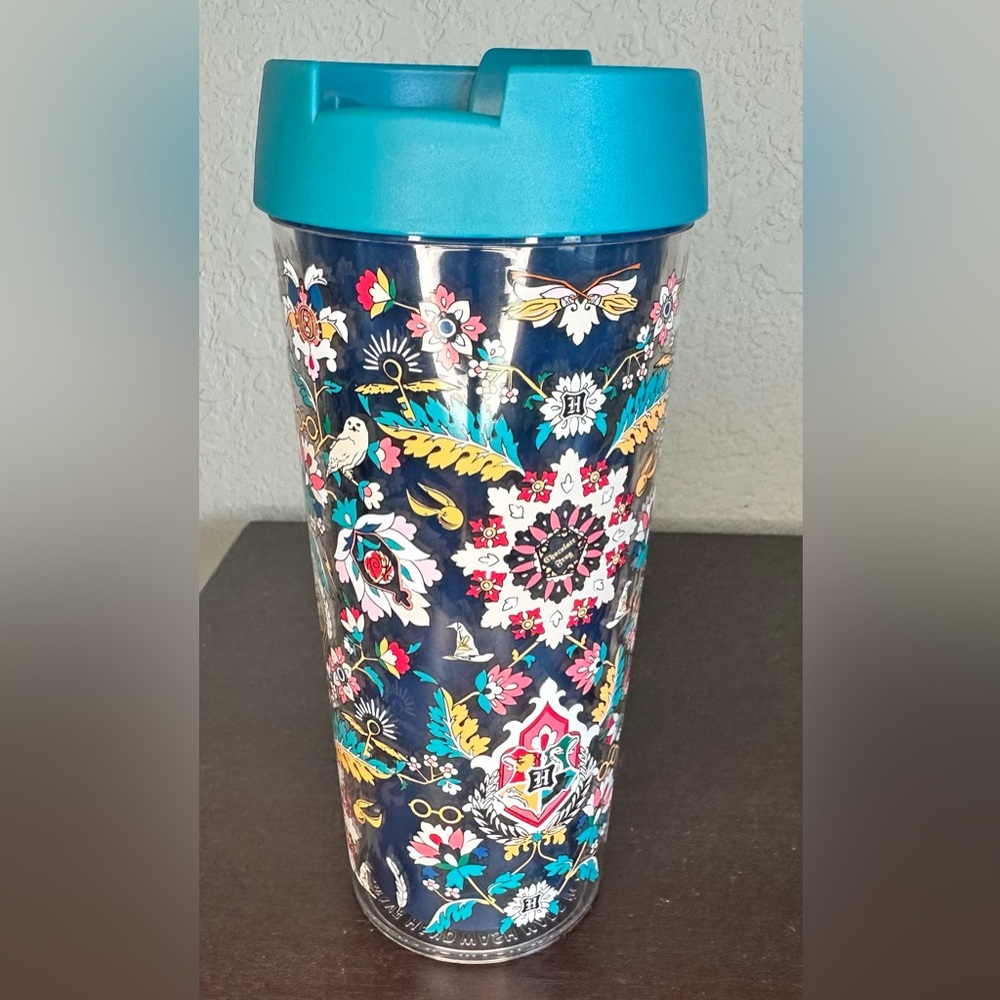 Vera Bradley Harry PotterTumbler with Blue Lid